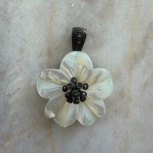 Elegant Floral Plumeria Pendant for Necklace from Hawaii